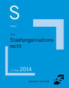 Buchcover Skript Staatsorganisationsrecht