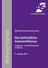 Buchcover Die behördliche Assessorklausur