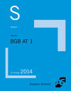 Buchcover Skript BGB AT 1