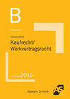 Buchcover Basiswissen Kaufrecht, Werkvertragsrecht