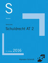 Buchcover Skript Schuldrecht AT 2