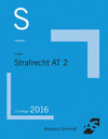 Buchcover Skript Strafrecht AT 2