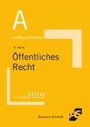 Buchcover Aufbauschemata Öffentliches Recht