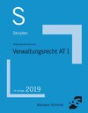 Buchcover Skript Verwaltungsrecht AT 1