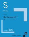 Buchcover Skript Sachenrecht 1