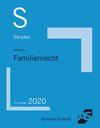 Buchcover Skript Familienrecht