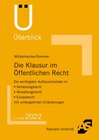 Buchcover Die Klausur im Öffentlichen Recht