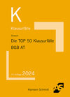 Buchcover Die TOP 50 Klausurfälle BGB AT