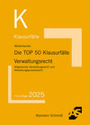 Buchcover Die TOP 50 Klausurfälle Verwaltungsrecht