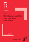 Buchcover Der staatsanwaltliche Sitzungsdienst