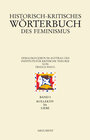 Buchcover Historisch-kritisches Wörterbuch des Feminismus