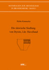 Buchcover Die slawische Siedlung von Dyrotz, Lkr. Havelland