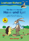Buchcover Die Geschichte von Hase und Igel / Silbenhilfe