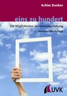 Buchcover eins zu hundert