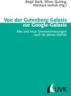 Buchcover Von der Gutenberg-Galaxis zur Google-Galaxis