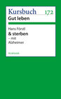 Buchcover & sterben - mit Alzheimer