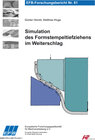 Buchcover Simulation des Formstempeltiefziehens im Weiterschlag