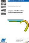 Buchcover Komplexe FEM- Simulation von Rohrbiegevorgängen