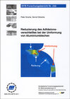 Buchcover Reduzierung des Adhäsionsverschleißes bei der Umformung von Aluminiumblechen