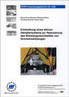 Buchcover Entwicklung eines aktiven Dämpfersystems zur Reduzierung des Werkzeugverschleißes von Schneidwerkzeugen