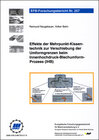 Buchcover Effekte der Mehrpunkt-Kissentechnik zur Verschiebung der Umformgrenzen beim Innenhochdruck-Blechumform-Prozess (IHB)