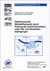 Buchcover Optimierung der Werkstoffauswahl durch Prüfung des Umformverhaltens unter Tief- und Streckziehbedingungen
