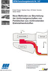 Buchcover Neue Methoden zur Beurteilung der Umformeigenschaften von Feinblechen aus nichtrostenden Edelstahlwerkstoffen