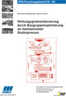 Buchcover Wirkungsgradverbesserung durch Baugruppenoptimierung an mechanischen Stufenpressen