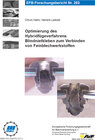 Buchcover Optimierung des Hybridfügeverfahrens Blindnietkleben zum Verbinden von Feinblechwerkstoffen