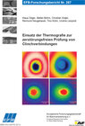 Buchcover Einsatz der Thermografie zur zerstörungsfreien Prüfung von Clinchverbindungen