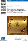 Buchcover Integration und Überwachung des Schweißens von Normteilen in Blech-Verbundwerkzeuge