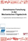 Buchcover Gemeinsame Forschung in der Mechanischen Fügetechnik 2012