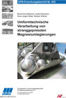 Buchcover Umformtechnische Verarbeitung von stranggepressten Magnesiumlegierungen