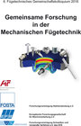 Buchcover Gemeinsame Forschung in der Mechanischen Fügetechnik 2016