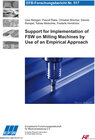 Buchcover Support for implementation of FSW on milling machines by use of an empirical approach