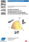 Buchcover Analytisch basierte Auslegungsmethode für FKV/Metall-Mischverbindungen bei dynamisch/medialer Belastung