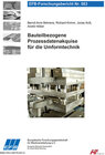 Buchcover Bauteilbezogene Prozessdatenakquise für die Umformtechnik