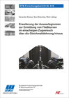 Buchcover Erweiterung der Auswertegrenzen zur Ermittlung von Fließkurven im einachsigen Zugversuch über die Gleichmaßdehnung hinau
