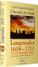 Buchcover Chronik der Stadt Langensalza 1618-1711 (Band 3 von 5)