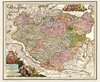 Buchcover Historische Karte: Holstein mit den Herzogtümern Stormarn, Dithmarschen, Wagrien und Holstein im Jahr 1712