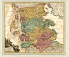 Buchcover Historsiche Karte: Schleswig mit den Nordfriesischen Inseln, um 1720