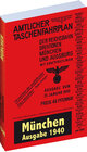 Buchcover Amtlicher Taschenfahrplan von MÜNCHEN und AUGSBURG 1940