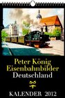 Buchcover Peter König Eisenbahnbilder Deutschland 2012