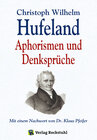 Buchcover Christoph Wilhelm Hufeland - Aphorismen und Denksprüche