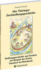 Buchcover Alte Thüringer Dorfsiedlungsgeschichte