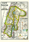 Buchcover Historische Karte von PALÄSTINA 1869 (Plano)