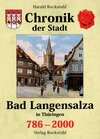 Buchcover Chronik der Stadt Bad Langensalza in Thüringen 786-2000