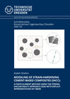 Buchcover Modeling of Strain-Hardening Cement-based Composites (SHCC)