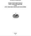Buchcover Diskussionsbeiträge zur Kartosemiotik und zur Theorie der Kartographie