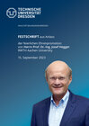 Buchcover Festschrift aus Anlass der feierlichen Ehrenpromotion von Herrn Prof. Dr.-Ing. Josef Hegger RWTH Aachen University